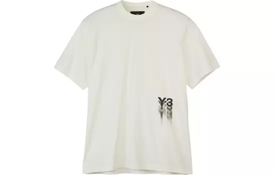 Футболка GFX SS из хлопка Y-3, белый