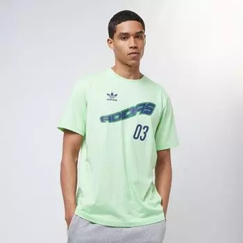 Футболка GFX Tee adidas Originals, цвет grn