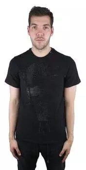 Футболка Ghost S mtk1857 0202 Philipp Plein, черный