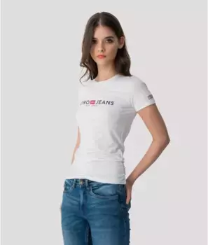 Футболка Gianna Retro Jeans, белый