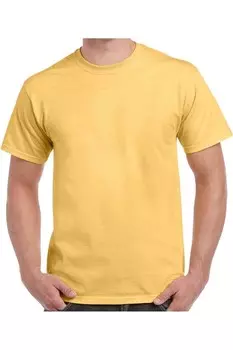 Футболка Gildan Heavy Cotton, лимонный