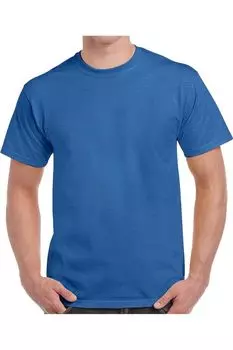 Футболка Gildan Heavy Cotton с короткими рукавами, синий