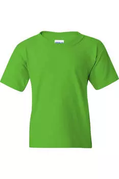 Футболка Gildan Heavy Cotton Youth, цвет electric green