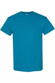 Футболка Gildan Mens из плотного хлопка с короткими рукавами, цвет antique sapphire