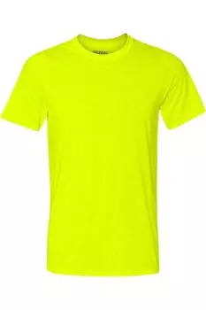 Футболка Gildan Performance, цвет safety green