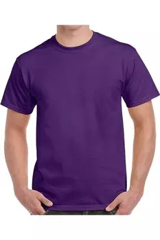 Футболка Gildan с короткими рукавами, фиолетовый