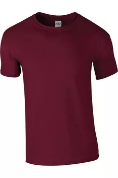 Футболка Gildan Soft Style, бордовый