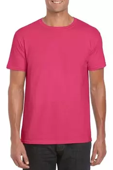 Футболка Gildan Soft Style, розовый