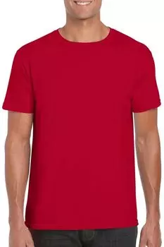 Футболка Gildan Soft Style, scarlet