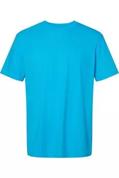 Футболка Gildan Softstyle CVC, цвет caribbean mist