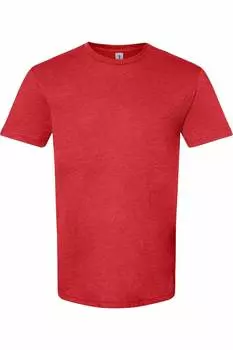 Футболка Gildan Softstyle CVC, цвет red mist
