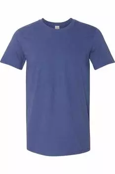 Футболка Gildan Softstyle, цвет metro blue