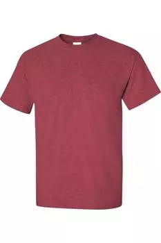 Футболка Gildan Ultra Cotton, цвет heather cardinal