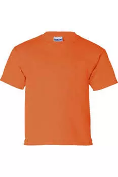 Футболка Gildan Ultra Cotton Youth, цвет safety orange