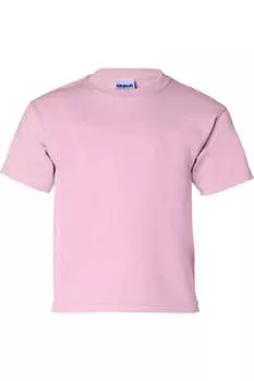 Футболка Gildan Ultra Cotton Youth, светло-розовый