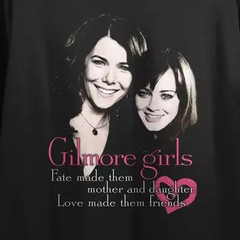 Футболка Gilmore Girls с монотонным рисунком для юниоров Licensed Character
