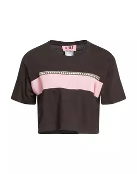 Футболка Gina Gorgeous, темно-коричневый