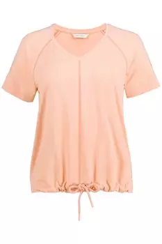 Футболка Gina Laura, цвет lachs