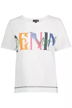 Футболка Gina Laura, цвет schneewei