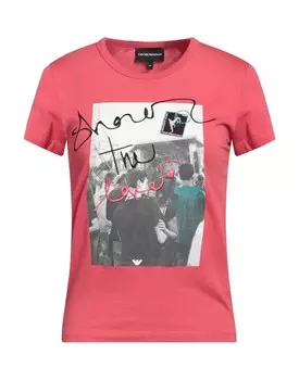 Футболка Giorgio Armani, коралл