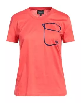 Футболка Giorgio Armani, коралл