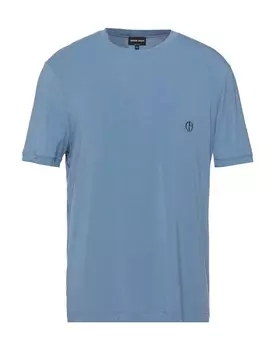 Футболка Giorgio Armani, пастельный синий