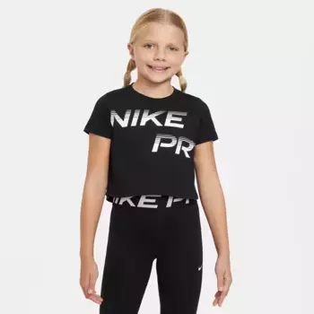 Футболка Girls' Essential+ NIke, чёрный