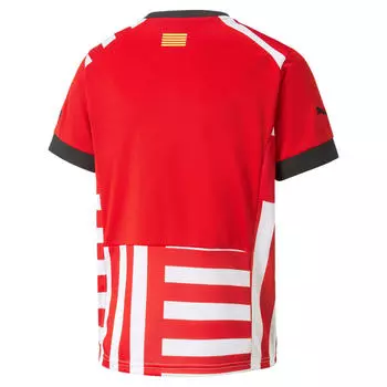 Футболка Girona FC 2022/23 Youth Replica Home PUMA, красный Белый