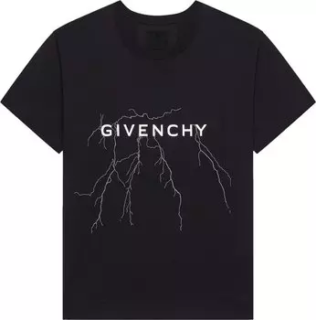 Футболка Givenchy Boxy Fit 'Black', черный