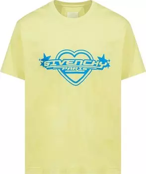 Футболка Givenchy Classic Fit Print T-Shirt 'Acid Yellow', желтый