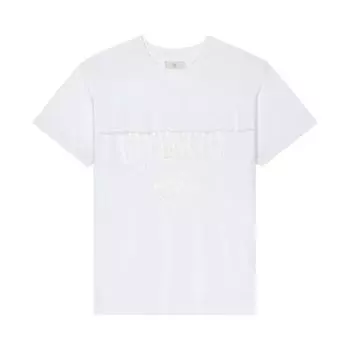 Футболка Givenchy Double Layered T-Shirt 'White', белый