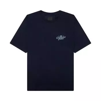 Футболка Givenchy Graphic T-Shirt Navy, синий