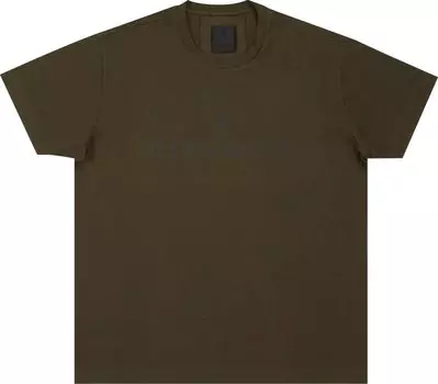 Футболка Givenchy Oversized Fit Print T-Shirt 'Military Green', зеленый