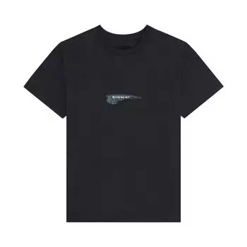 Футболка Givenchy Printed Wings Tee Black, черный