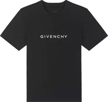 Футболка Givenchy Reverse Slim Fit T-Shirt 'Black', черный