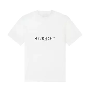 Футболка Givenchy Reverse Slim Fit T-Shirt 'White', белый