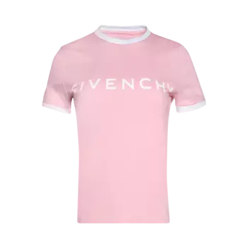 Футболка Givenchy Ringer 'Flamingo', розовый