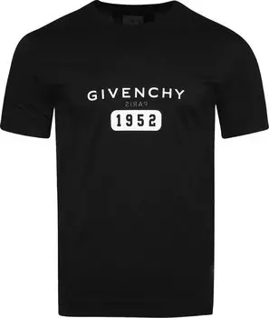 Футболка Givenchy Slim Fit Print T-Shirt 'Black', черный