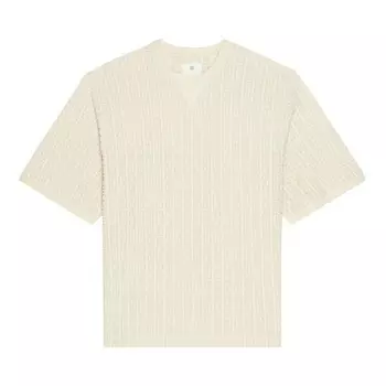 Футболка Givenchy Towelling Short-Sleeve Tee Ivory, белый