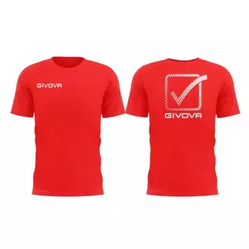 Футболка Givova Cubo, красный