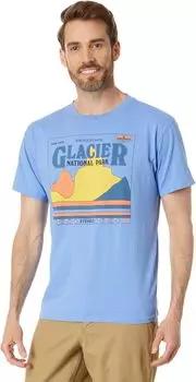 Футболка Glacier's Greatest Hits Parks Project, светло-синий