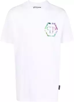 Футболка Glass Philipp Plein, белый