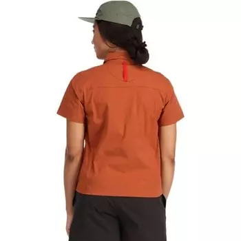 Футболка Global с короткими рукавами женская Topo Designs, цвет Brick