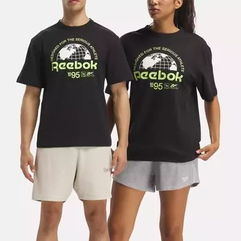 Футболка Globe с графической серией Reebok, черный