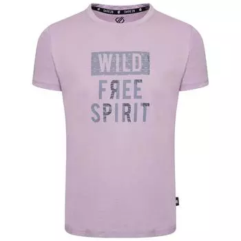 Футболка Go Beyond с принтом для мальчиков и девочек Лаванда Люпин DARE 2B, цвет azul