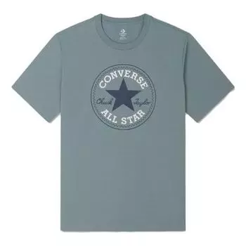 Футболка go-to all star patch standard fit t-shirt 'blue' Converse, синий