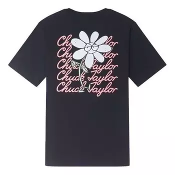 Футболка go-to grow together t-shirt 'black' Converse, черный