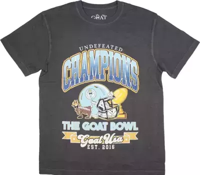 Футболка GOAT USA Undefeated Football, цвет Pepper