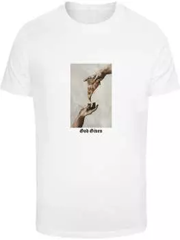 Футболка God Given Pizza Tee Mister Tee, белый