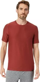 Футболка Godri на весь день SKECHERS, цвет Burgundy/Orange